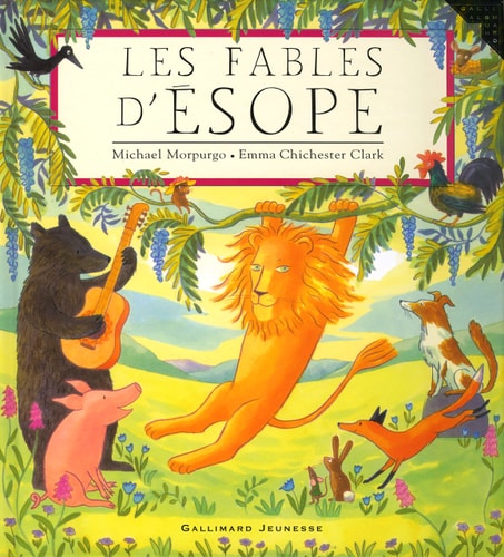LES FABLES D'ESOPE, de Michael Morpurgo (auteur d'ouvrages pour la jeunesse).) | portada del libro