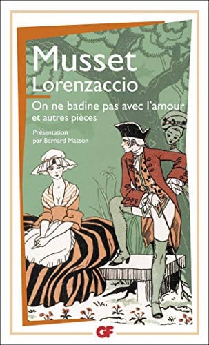 ORENZACCIO ON NE BADINE PAS, de MUSSET ALFRED DE | portada del libro