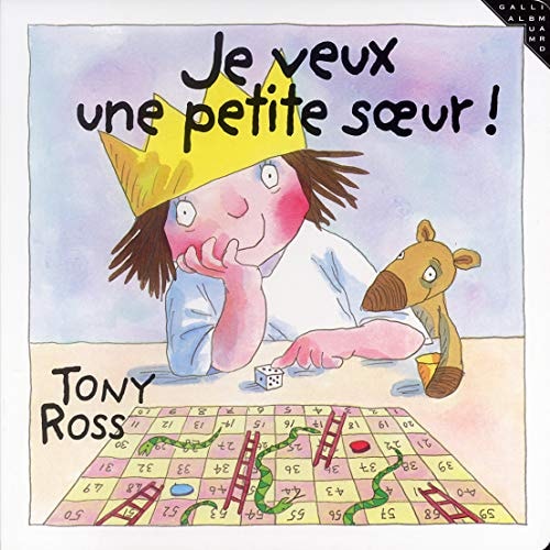 JE VEUX UNE PETITE SOEUR, de Tony Ross | portada del libro