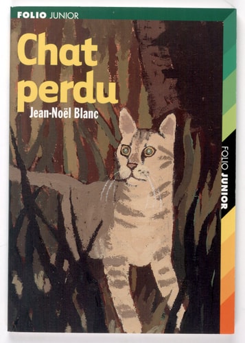 CHAT PERDU, de Jean-Noël Blanc | portada del libro