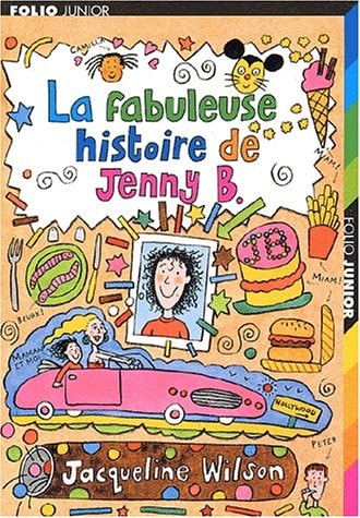 La fabuleuse histoire de Jenny B., de Jacqueline Wilson | portada del libro