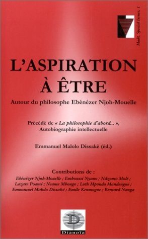 L'ASPIRATION A ETRE, de Emmanuel Malolo Dissakè | portada del libro