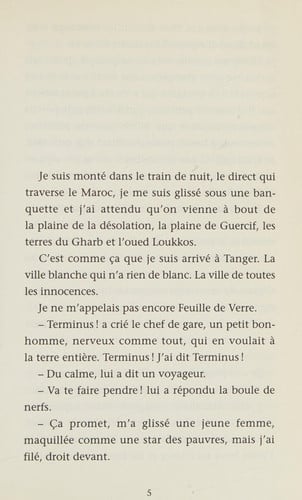 FEUILLE DE VERRE, de AMMI | portada del libro