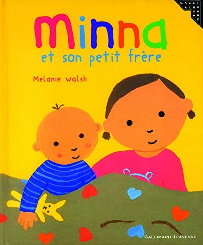 MINNA ET SON PETIT FRERE, de Melanie Walsh | portada del libro