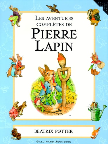 LES AVENTURES COMPLETES DE PIERRE LAPIN, de Beatrix Potter | portada del libro
