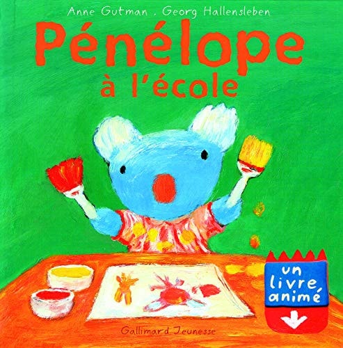 PENELOPE A L'ECOLE, de Anne Gutman | portada del libro