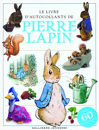 LE LIVRE D'AUTOCOLLANTS DE PIERRE LAPIN, de Camilla Hallinan | portada del libro
