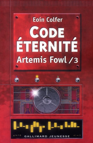 ARTEMIS FOWL 3 CODE ETERNITE, de Eoin Colfer | portada del libro