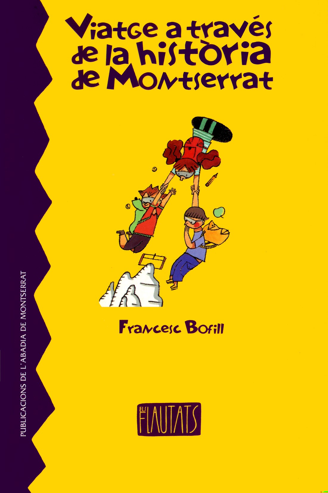 VIATGE A TRAVES DE LA HISTORIA DE MONTSERRAT, de BOFILL | portada del libro