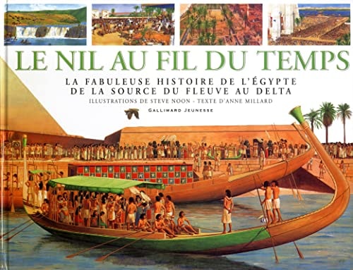 LE NIL AU FIL DU TEMPS, de Anne Millard | portada del libro