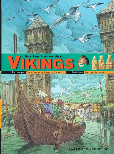 VIKINGS, de Yves Cohat | portada del libro