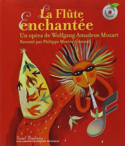 LA FLUTE ENCHANTEE 1LIV-1CD, de THIERRY BEAUVERT | portada del libro