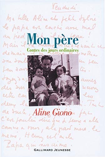 MON PERE, de Aline Giono | portada del libro