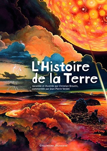 L'HISTOIRE DE LA TERRE, de Christian Broutin | portada del libro