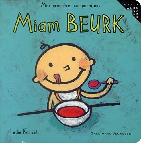 MIAM BEURK, de Leslie Patricelli | portada del libro