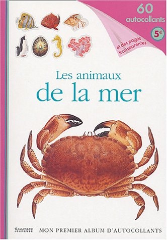 LES ANIMAUX DE LA MER, de Delphine Gravier | portada del libro
