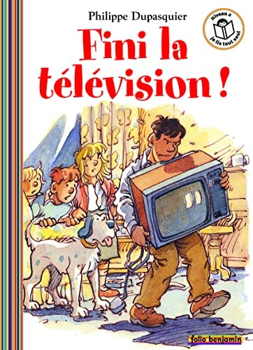 FINI LA TELEVISION, de Philippe Dupasquier | portada del libro