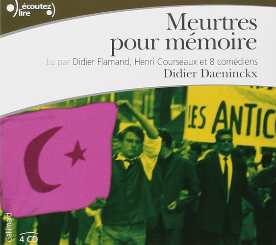 MEURTRES POUR MEMOIRE CD, de Daeninckx | portada del libro