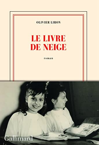 LE LIVRE DE NEIGE, de OLIVIER LIRON | portada del libro