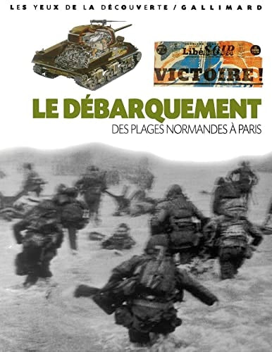 LE DEBARQUEMENT DES PLAGES NORMANDES A PARIS, de Anthony Kemp | portada del libro