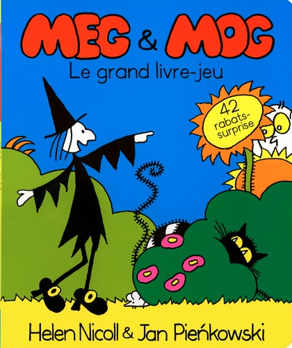 MEG ET MOG LE GRAND LIVRE JEU, de Helen Nicoll | portada del libro