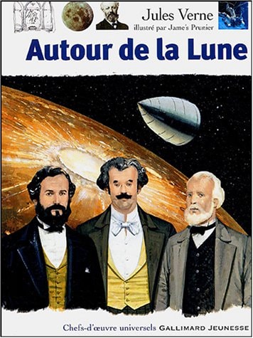 AUTOUR DE LA LUNE, de Jules Verne | portada del libro