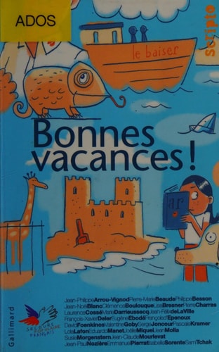 BONNES VACANCES, de Kramer | portada del libro