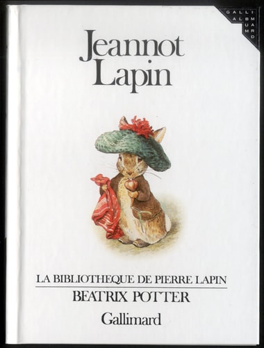 JEANNOT LAPIN, de Beatrix Potter | portada del libro