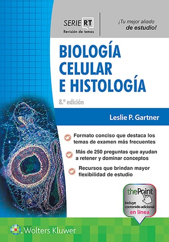 BIOLOGIA CELULAR E HISTOLOGIA 8º ED | portada del libro