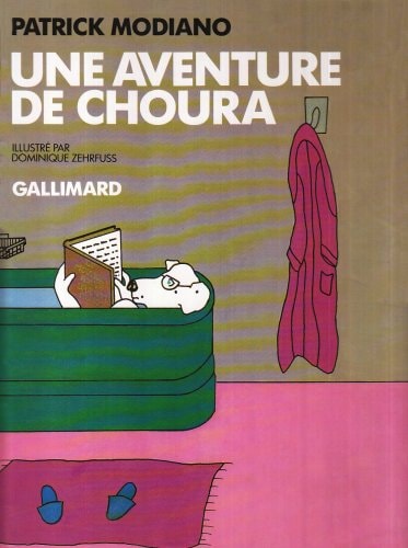 UNE AVENTURE DE CHOURA, de Patrick Modiano | portada del libro