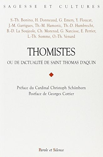THOMISTES, de Serge-Thomas Bonino | portada del libro
