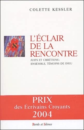 ECLAIR DE LA RENCONTRE, de Colette Kessler | portada del libro