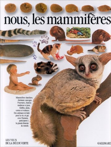 NOUS LES MAMMIFERES, de Steve Parker | portada del libro