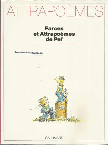 ATTRAPOEMES, de Pef | portada del libro