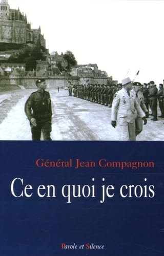 CE EN QUOI JE CROIS, de Jean Compagnon | portada del libro