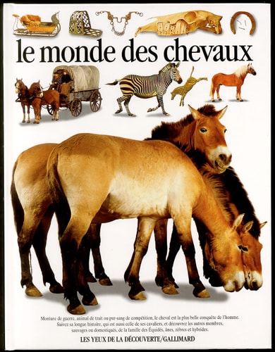 LE MONDE DES CHEVAUX, de Juliet Clutton-Brock | portada del libro