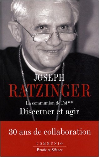 DISCERNER ET AGIR, de Benoît XVI ((pape | portada del libro