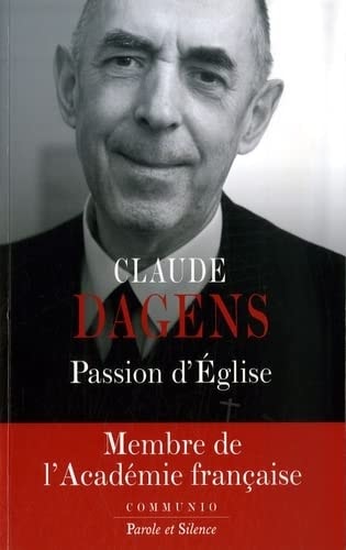 PASSION D'EGLISE, de Claude Dagens | portada del libro