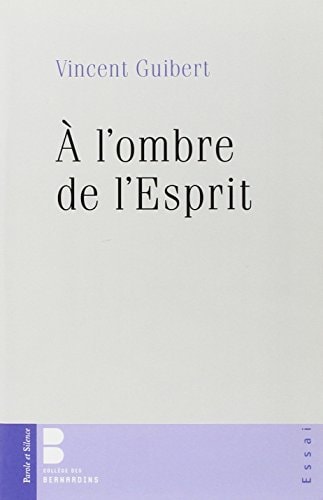 A L'OMBRE DE L'ESPRIT, de Vincent Guibert | portada del libro