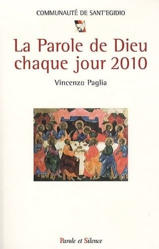 PAROLE DE DIEU CHAQUE JOUR 2010, de Vincenzo Paglia | portada del libro