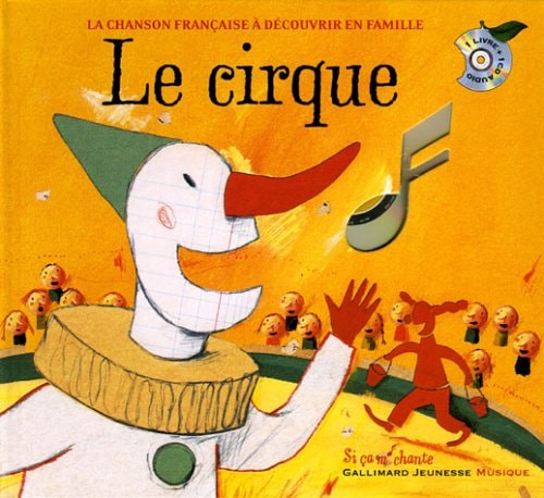 Le cirque (Livre CD), de COLLECTIFS JEUNESSE | portada del libro