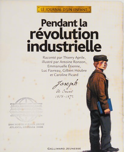 PENDANT LA REVOLUTION INDUSTRIELLE, de APRILE | portada del libro