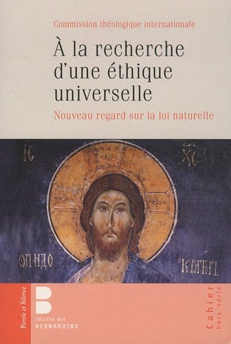 A LA RECHERCHE D'UNE ETHIQUE UNIVERSELLE, de Brice de Malherbe (médecin en théologie).) | portada del libro