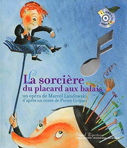 LA SORCIERE DU PLACARD AUX BALAI LIV-CD, de Marcel Landowski | portada del libro