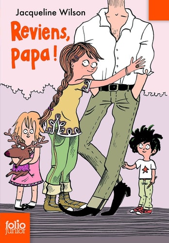 REVIENS PAPA, de Jacqueline Wilson | portada del libro