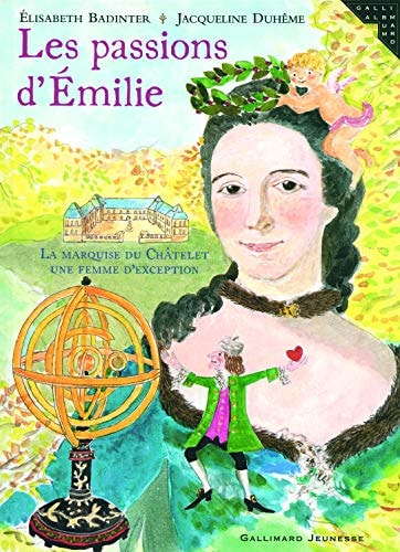 LES PASSIONS D'EMILIE, de Élisabeth Badinter | portada del libro