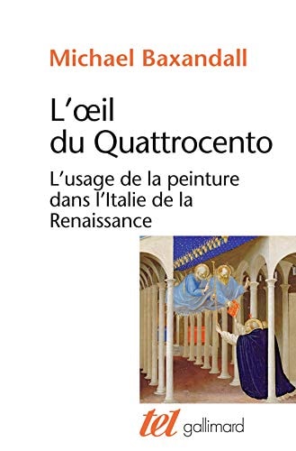 L'OEIL DU QUATTROCENTO, de Michael Baxandall | portada del libro