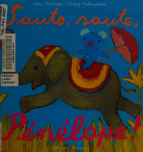 SAUTE SAUTE PENELOPE, de Anne Gutman | portada del libro