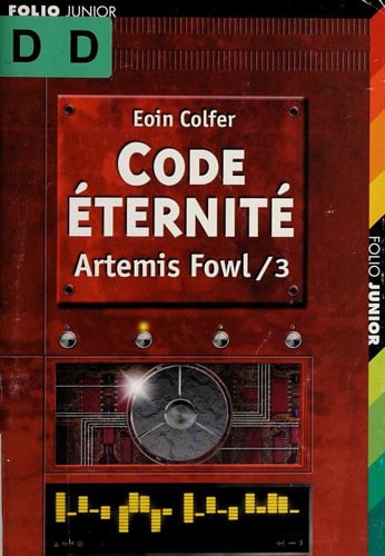 ARTEMIS FOWL 3 CODE ETERNITE, de Eoin Colfer | portada del libro