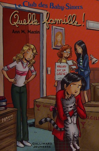 QUELLE FAMILLE, de Ann M. Martin | portada del libro